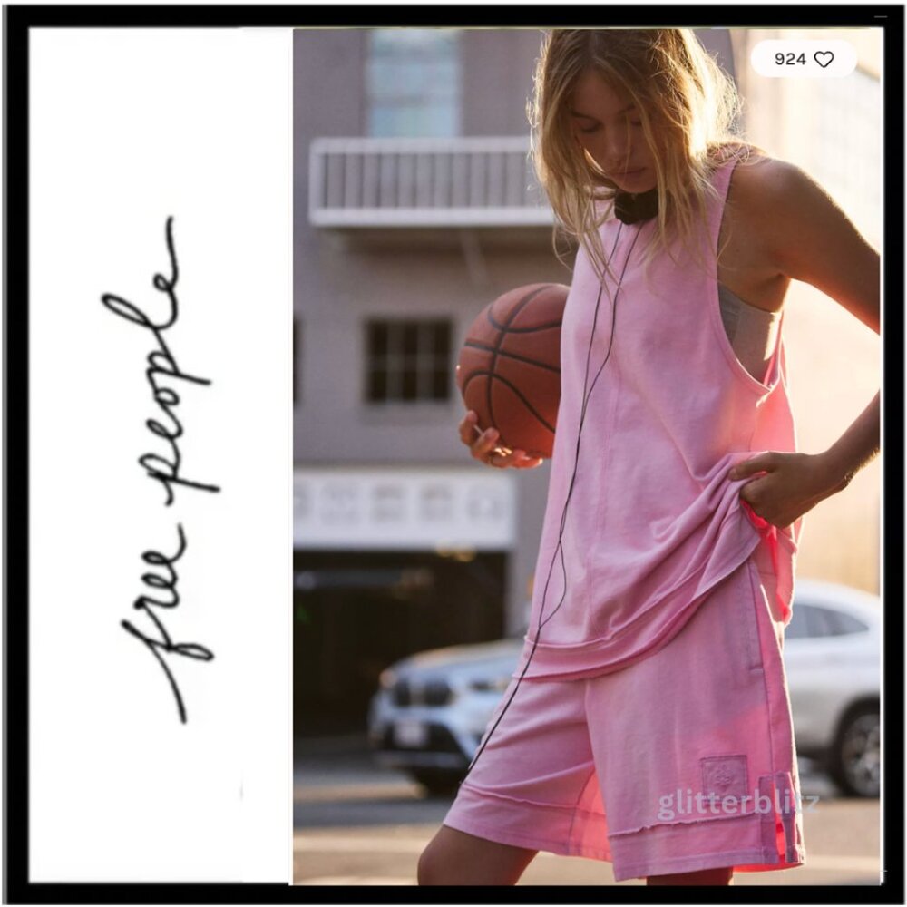 Free People FP Movement Summer Lovin' Pink Solstice Set - MSRP $108